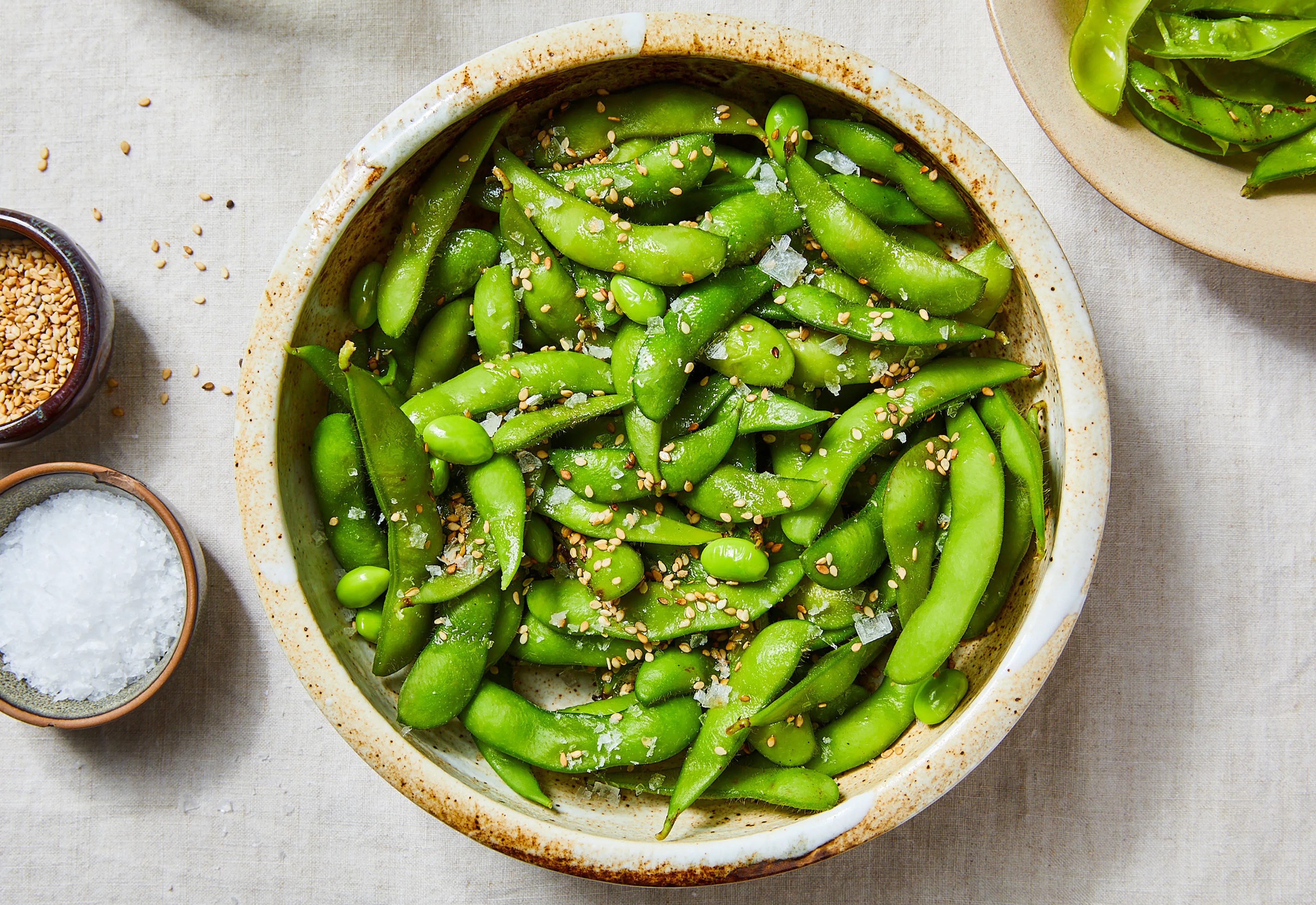 Edamame appetizer
